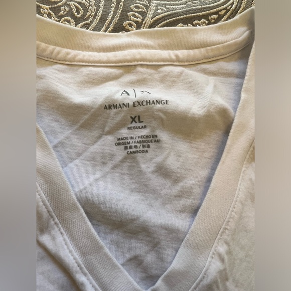 Armani Exchange Mens T-Shirt XL - Picture 4 of 5
